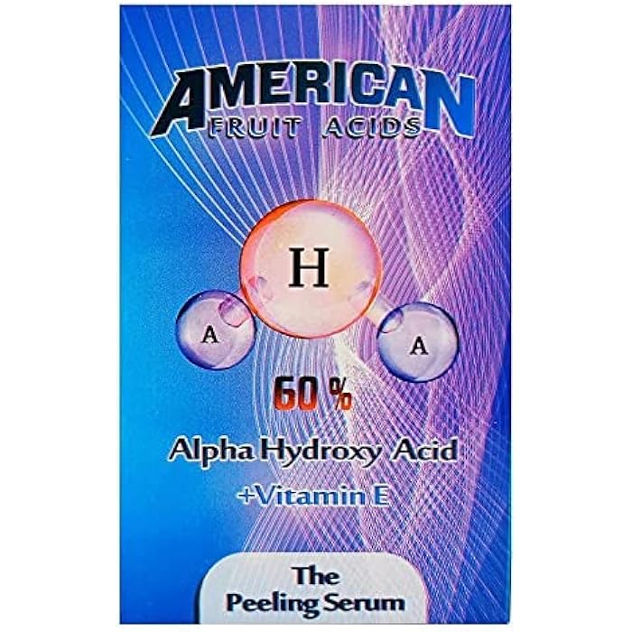 American Fruit Acids 60% With Vitamin E - Acne Treatment, Pore Skin Cell Renewal - Body Exfoliant - For Legs, Elbow, Knee - Skin Care - Image 2